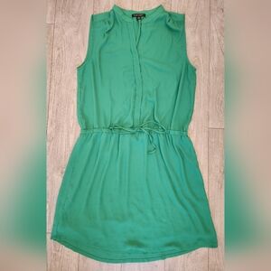 Hilary Radley Green Sleeveless Dress Sz 10
